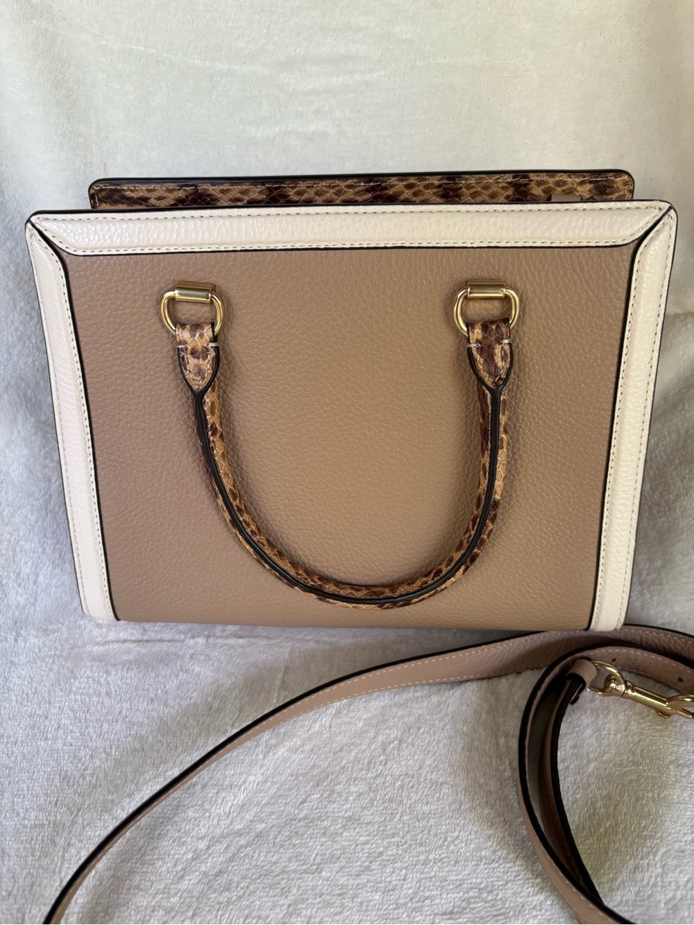 Coach Grace Carryall In Colorblock - Picture 7 of 15